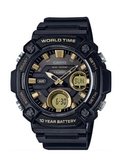 اشتري Men's Digital Analog Black Dial Resin Band Watch AEQ-120W-9AVDF في الامارات