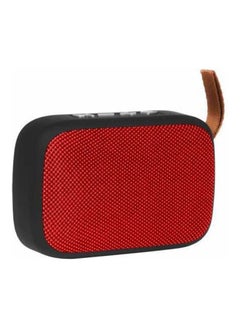 Buy Wireless Bluetooth Speaker For Smartphone Support Usb And Tf Card Red-Black in Egypt