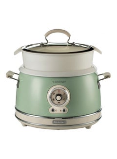 Buy Vintage Multipurpose Rice Cooker 700.0 W Ariete 2904 Green/Cream in UAE