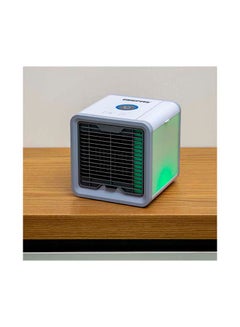 Buy Mini Air Cooler | 750 ml Easy-Fill Water Tank That Lasts Up To 8 Hours | 3 Speed Options | LED Night Light, Freon-Free, Energy-Efficient And Eco-Friendly, 7 Different Colors Lights With Color-Cycle Option 750 ml GAC16015 White/multi color in UAE