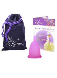 Buy Reusable Sport Menstrual Cup Stem Pink M in UAE