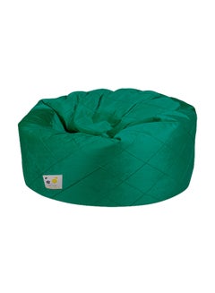 Buy Ultra-Soft Bean Bag Relaxing Chair Green 120x35x120cm in Saudi Arabia
