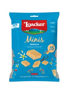 Buy Minis Vanilla Cream Filled Wafers 150grams in UAE