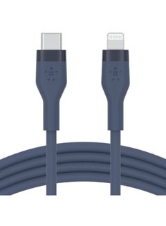 Buy BoostCharge Flex USB-C to Lightning Cable - 1M/3.3FT - Blue in Saudi Arabia