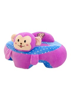 Buy Cartoon Stuffed Velvet Fabric Plush Soft And Comfortable Fool Chair For Kids in UAE
