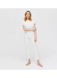 اشتري Basile Straight-Leg Jeans White في مصر