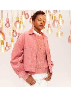 اشتري Corduroy Jacket Pink في مصر