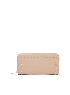 Buy Studded Long Wallet Blush in Saudi Arabia