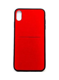 Buy Back Cover With Pocket For Apple Iphone Xr Red in Egypt