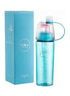 Buy Spray Cup Water Sports Bottle Hydrating Beauty Polycarbonate Cooling Light Blue 600ml in Egypt
