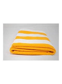 Buy Cotton Striped Pattern Beach Towel Multicolour in Egypt