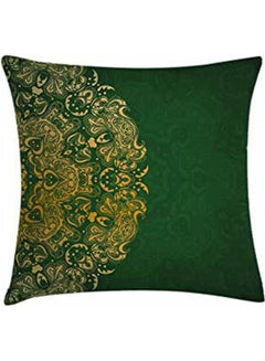 اشتري Emerald Throw Pillow  Cushion Cover Combination combination Multicolour 40*40inch في مصر