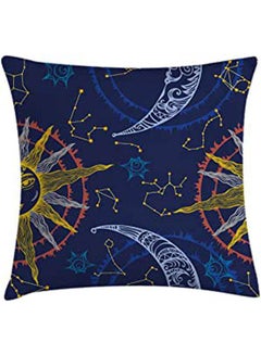 اشتري Zodiac Throw Pillow Cushion Cover combination Multicolour 40*40inch في مصر