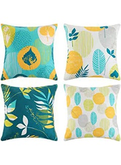 اشتري Velvet Throw Cushion Pillow Covers مختلط Multicolour 40*40بوصة في مصر
