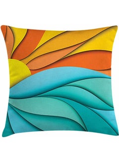 اشتري Sun Throw Pillow  Cushion Cover Combination combination Multicolour 40*40inch في مصر
