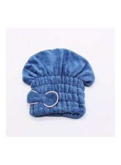 Buy Microfiber Hair Turban Towel Blue in Egypt