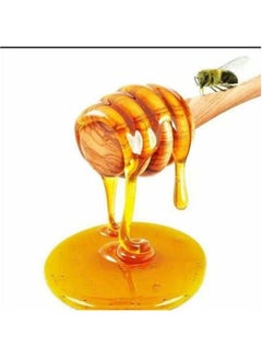 Buy Wood Honey Spoon- 2 Pcs Beige in Egypt