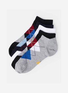 اشتري Casual Cotton Socks Multicolour في الامارات