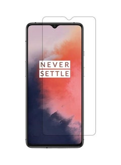 Buy Premium Screen Protector Tempered Glass For OnePlus 7T Clear in UAE
