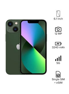 Buy iPhone 13 512GB Green 5G With FaceTime - KSA Version in Saudi Arabia