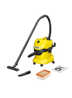 اشتري Wet And Dry Vacuum WD 4 V-20/5/22 20.0 L 1000.0 W 16282030 Yellow/black في الامارات