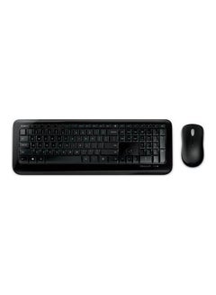 اشتري لوحة مفاتيح وماوس لاسلكيان للكمبيوتر المكتبي أسود في مصر