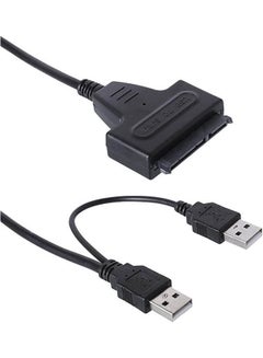 اشتري Usb 2.0 To Sata Hard Disk Converter Black في مصر