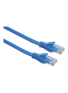 Buy Cable Lan Cat6 Gigabit Ethernet Network Lan Cable Patch Internet Rj45 Blue in UAE