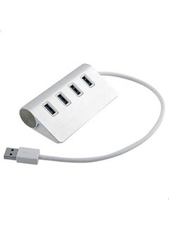 Buy Usb 3.0 Premium 4 Port  Usb Hub With Shielded Cable White in Egypt