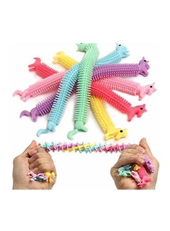 Buy 6-Piece Stress Relief And Fidget Therapy Unicorn String Toys Set For Kids 13.25x9.8x4.8cm in UAE