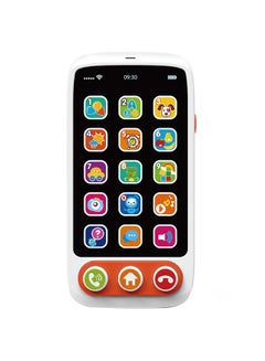 Buy First Learning Kids Mobile Smartphone With Multiple Sound Effects Educational Toy 14.4x4.9x22.6cm in Saudi Arabia