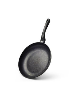 Buy Frying Pan Aluminum And TouchStone Coating With Induction Bottom Promo Series Black 28x5cm in UAE