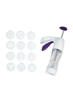 Buy Simple Success Cookie Press White/Clear/Purple in UAE