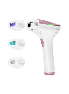 Buy 3-in-1 Home Laser Hair Removal Device Pink/White in Saudi Arabia