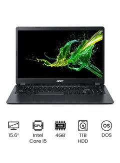 Buy Aspire 3 A315-56-5947 Laptop With 15.6 Inch Full HD Display, Core i5-1035G1 Processor/4GB RAM/1TB HDD/DOS(Without Windows)/Intel UHD Graphics English/Arabic Shale Black in Saudi Arabia