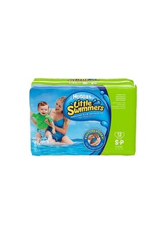 Buy Little Swimmers Diaper Small 12 Count 7-12 Kg in Saudi Arabia