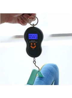 Buy Digital Scale To Measure The Weight Of Travel Bags 50 Kg Black in Egypt