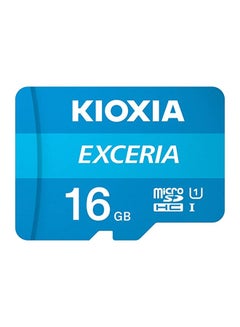 اشتري بطاقة ذاكرة داخلية ميكرو SD سعة 16 جيجا من EXC أزرق في الامارات
