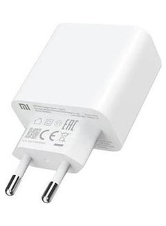 Buy Mi 33W Charger Type C + Type A White in UAE
