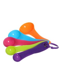 Buy Measuring Spoons Set For Spices - 5 Pieces Multicolour in UAE