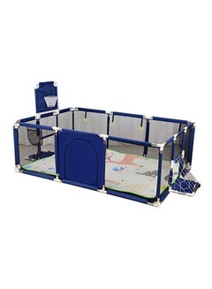 اشتري Toddler Baby's Playpen Lightweight, Washable, Portable Blue Color With Durability في السعودية