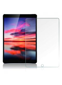 Buy Tempered Glass Screen Protector For Apple iPad 10.2 Clear in UAE
