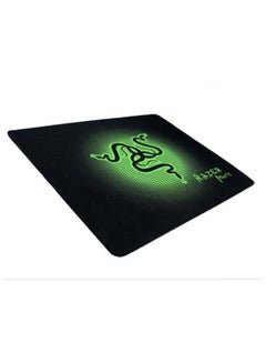 اشتري Anti Slip Gaming Mouse Pad Black/Green في الامارات