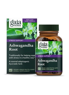 Buy Ashwagandha Root Dietary Supplement - 60 Capsules in UAE