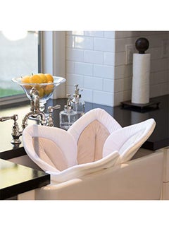 Buy Incredible Soft Washable Flower Lotus Design Baby Bath Towel for Newborn in UAE