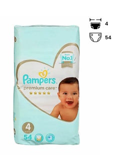 Buy Premium Care Regular Diaper, Size 4, 9-14 Kg, 54 Count in Egypt