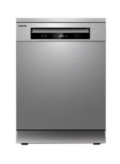 Buy Dish Washer With 14 Place Setting And 6 Programs 47 kg DW-14F1ME(S) Silver in UAE