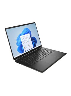 اشتري Spectre X360 16-f0007nx Laptop With 16-Inch UHD OLED Display, Core i7 Processor/16GB RAM/1TB SSD/Wndows 11/4GB NVIDIA GeForce RTX 3050 Graphic Card English/Arabic Nightfall Black Aluminum في الامارات