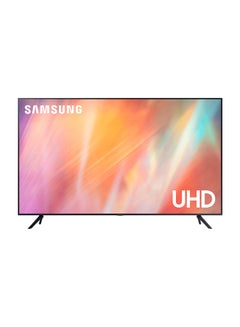 Buy 43 Inch Smart Android LED Ultra HD 4K TV Flat Panel, 60 Hz Refresh rates 2021 UA43AU7000UXUM Black in UAE