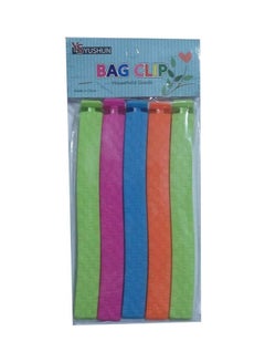 اشتري Clips For Sealing Bags Big 5 Pcs Multicolour في مصر